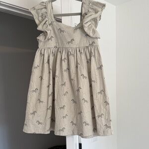 Rylee and Cru Zebra Dress